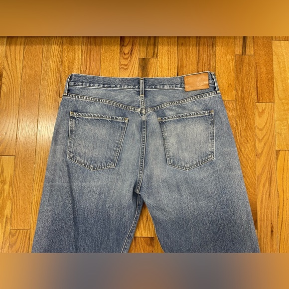 Citizens of Humanity Emery Crop Relaxed Straight In Crescent Size 31 Button Fly - Picture 8 of 9